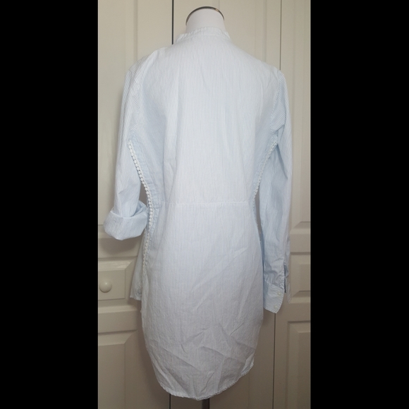 Crown & Ivy blue and white stripe tunic - Picture 2 of 8